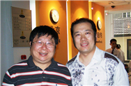 Karl with Cao Ding (Conductor)